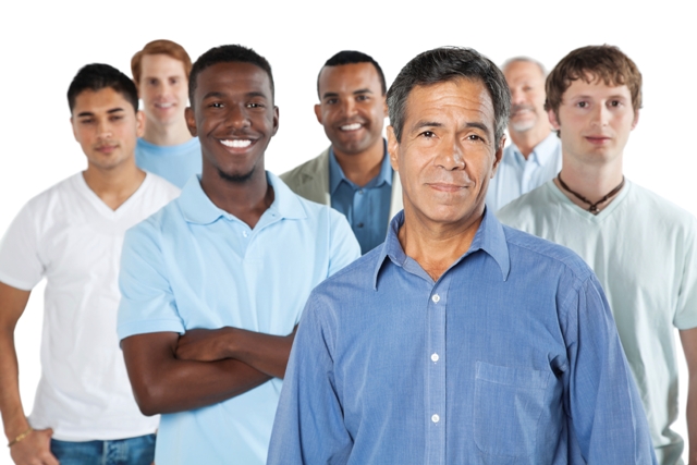 A Group Of Men 62